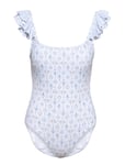 Fiore Swimsuit Baddräkt Badkläder Multi/patterned Malina