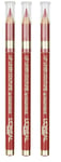 3 x L'Oréal Color Riche Couture Lip Liner Pencils | 461 Scarlet Rouge