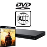 Sony Blu-ray Player UBP-X800 MultiRegion for DVD inc Gladiator 4K UHD
