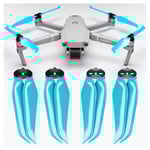 Master Airscrew - DJI Mavic 2 Stealth Upgrade Propellers - Propeller till DJI Mavic 2 Pro / Zoom - Blå - Kit 4-Pack