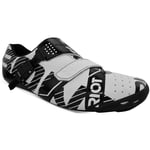 Bont Riot Buckle Road Cycling Shoes 42 White Black.