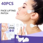 40PCS Invisible Face Lift Tape Neck Eye Lift V Line Shape Tape Anti Wrinkle h
