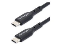 Startech.Com 1M (3Ft) Usb C Charging Cable, Usb-C Cable, Usb 2.0 Type-C Laptop Charger Cord, 60W 3A Power Delivery, Tpe Jacket, Usb-C Data Transfer Cable, M/M - Usb-Kabel - 24 Pin Usb-C (Hane) Till 24 Pin Usb-C (Hane) - Usb 2.0 - 5 / 9 / 12 / 15 / 2