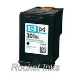 2x Original HP 301XL Black Ink Cartridges CH563E 8.5ml For Officejet 2620