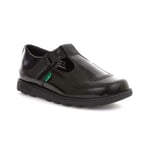 Kickers Fragma Girls Shoe Patent Shoe With T Bar In Black Size Eu 31,32,33,34,35