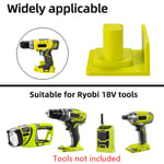 5Pcs Tool Storage Shelf Rack With Screws For Ryobi 18V+ Battery Drill Power Tool