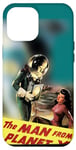 Coque pour iPhone 14 Pro Max Science-fiction vintage The Man from Planet X Alien