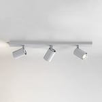 Astro Ascoli Triple Bar, Dimmable Indoor Spotlight (Textured White) GU10 - Smart Bulb Compatible, Designed in Britain - 1286127-3 Years Guarantee