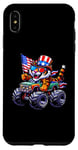 iPhone XS Max Patriotic Tiger 4th July Monster Truck American Case