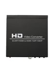 NORTH SCART+HDMI to HDMI HD Converter and Switch Black