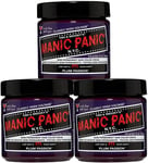 Manic Panic Plum Passion Classic Creme Vegan Semi Permanent Hair Dye 3 x 118ml