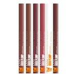 NYX Duck Plump Lip Liner - Flera färger