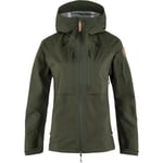 Fjällräven Fjällräven Keb Eco-shell Jacket W - Deep Forest - Dam - M- Naturkompaniet