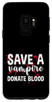 Coque pour Galaxy S9 Save A Vampire, Donate Blood ---