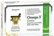 Pharma Nord  Omega 3 Green Capsules (60) BBE 10/2024