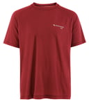Klättermusen Groa SS Tee Men Ruby Red-244 M - Fri frakt