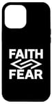 Coque pour iPhone 13 Pro Max Faith Over Fear Angular Infinity Symbol Hommes