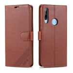 Huawei P Smart Z - Effektfullt YAZUNSHI Plånboksfodral Brun
