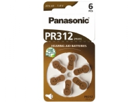 Panasonic batteri för hörapparat PR41 6 st.