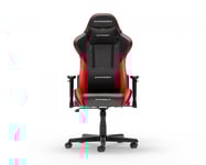 DXRacer FORMULA L Svart &amp; Röd PVC Läder