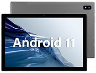 SGIN Tablette Tactile 10,1 Pouces, 6Go+128Go (512Go TF),Tablette Android 11, Octa-Core, 2,0GHz, 5MP+8MP Caméra, IPS 1920 * 1200 FHD, 7000mAh(Gris)