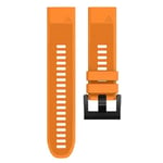 Urheilu kellon ranneke easyfit Garmin Fenix 5S Plus - Oranssi