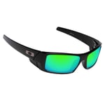 Hawkry Polarized Replacement Lenses for-Oakley Gascan Sunglass Emerald Green