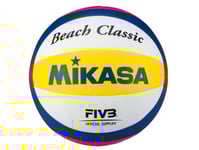 Mikasa Bv552c, 10-Panel Ball, Blå, Vit, Gul, Konstläder, Utomhus, 66 - 68 Cm, Chn