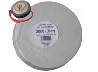 Filter Pads 2000 Beer 2x Pack for the Better Brew MK4 Wine Filter Homebrew
