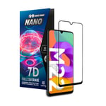 Crong 7D Nano Flexibelt glas – Hybridskärmskydd med full täckning 9H Samsung Galaxy M22