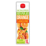 100% pur jus fruit pressé orange sanguine