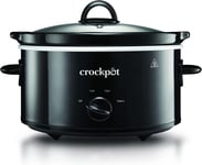 Crockpot Slow Cooker Removable Easy-Clean Ceramic Bowl 3.7 L