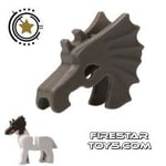 LEGO - Horse Battle Helmet - Dark Gray