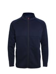 Mens Waffel Midlayer Cardigan Sport Sweat-shirts & Hoodies Fleeces & Midlayers Navy BACKTEE