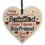 Novelty Funny Rude Valentines Cards For Boyfriend Heart Gift For Him Love Signs