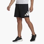 adidas Shorts Mens Large Black Logo Train Essentials Workout Run Gym BNWT RRP£28