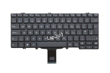 Genuine New Dell Latitude 7300 5310 5300 2-in-1 UK Keyboard Black D/PN 0456WY