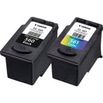 Genuine Canon PG560 Black & CL561 Colour Ink Cartridge For PIXMA TS5351i Printer