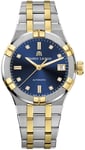 Maurice Lacroix AI6006-PVY13-450-1 Aikon Blå/Gul guldtonet stål Ø35 mm