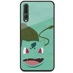 Huawei P20 Pro Svart Mobilskal Med Glas Pokémon - Bulbasaur