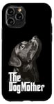 Coque pour iPhone 11 Pro The Dog Mother Lab Mom Labrador retriever Dog Mama Noir