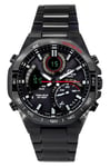 Casio Edifice Black Dial Sports Tough Solar 100M Men's Watch ECB-950DC-1A