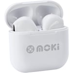 MokiPods Mini TWS Volume Limited In-Ear Headphones for Kids (White)