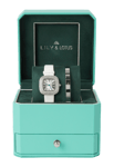 Lily & Lotus Klocka med läderarmband WS8295 Vit