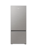 HAIER HRF420BS Bottom Mount Fridge Freezer 433L Satina