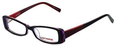 Converse Lightweight & Comfortable Kids Eyeglasses Let's Go in Black 46mm DEMO L