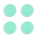 eXtremeRate PlayVital Switch Joystick Caps, Switch Lite Thumbstick Caps, Silicone Analog Cover Thumb Grip Rocker Caps for Nintendo Switch Joy-Con Controller & Switch Lite, 4 Pcs Mint Green