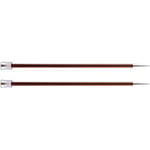 KNIT PRO KP47272 Zing: Knitting Pins: Single Ended: 30cm x 5.50mm, 5.5mm, Brown
