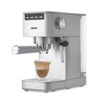 GEEPAS Platinum 15 Bar Espresso Coffee Maker Machine with Milk Frother 1.4L Tank