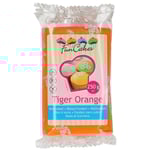 Sockerpasta Tiger Orange 250 g